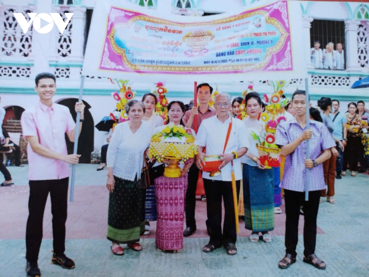Lễ Kathina - Nét đẹp trong văn hóa tín ngưỡng của đồng bào Khmer